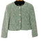 ザラ ZARA クロップドテクスチャーブレザー レディース import:S