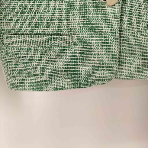 ザラ ZARA クロップドテクスチャーブレザー レディース import:S