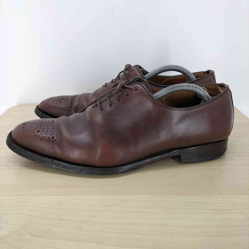 バーニーズニューヨーク BARNEYS NEWYORK プレーントゥ レザーシューズ メンズ 8 1/2