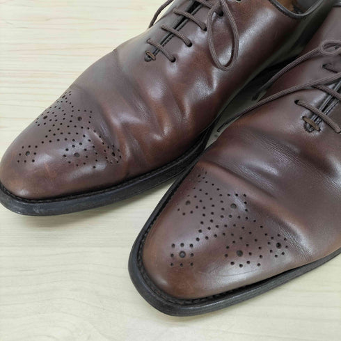 バーニーズニューヨーク BARNEYS NEWYORK プレーントゥ レザーシューズ メンズ 8 1/2