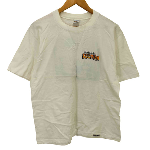 クレイジーシャツ CRAZY SHIRTS 80-90s 袖シングル背面BIGプリントTシャツ メンズ JPN:M
