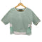 タトラス TATRAS バックジップ デザイン Tシャツ レディース