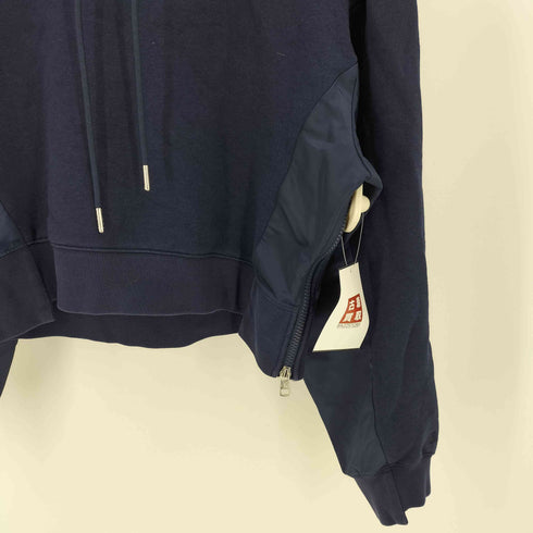 カルバンクラインジーンズ Calvin Klein Jeans ロゴプリント サイドジップ デザイン プルオーバー パーカー フーディー レディース import:S