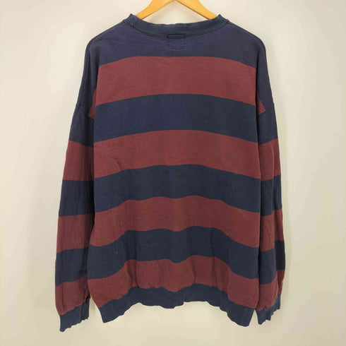 ギャップ Gap 紺タグ OLD GAP オールドギャップ ボーダークルーネックトレーナー メンズ