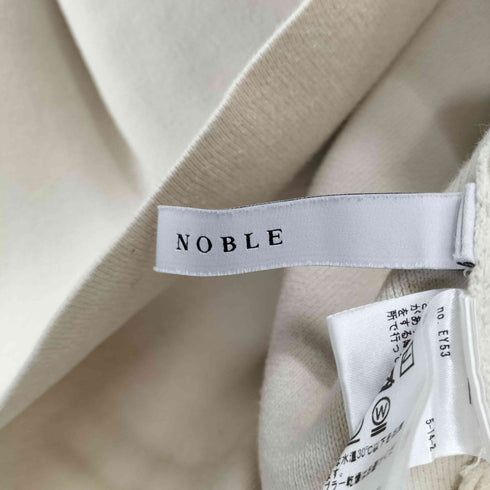 ノーブル Noble MINAスムース編みハイネックプルオーバー レディース