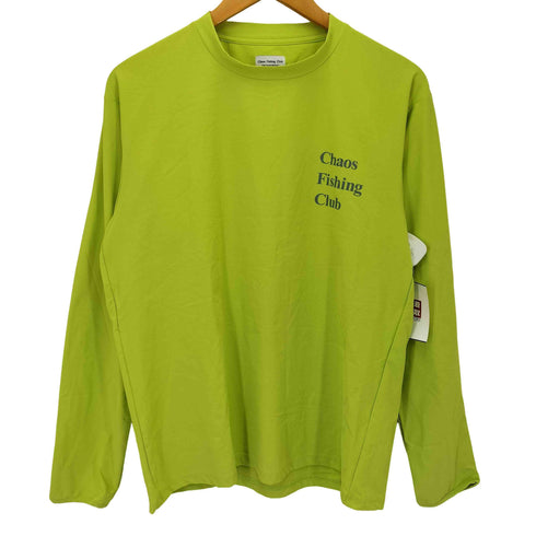 カオスフィッシングクラブ chaos fishing club LOGO DRY L/S メンズ XL