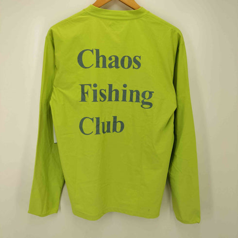 カオスフィッシングクラブ chaos fishing club LOGO DRY L/S メンズ XL