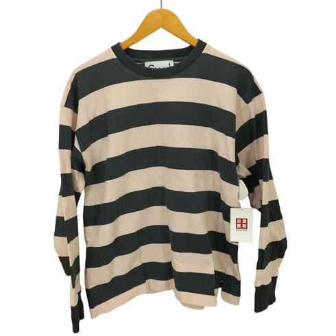 ジャーナルスタンダードホームステッド JOURNAL STANDARD J.S HOMESTEAD WIDE BORDER L/S TEE メンズ M