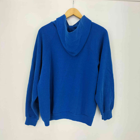 80S~90S ラグラン カレッジロゴプリント L/S パーカー メンズ