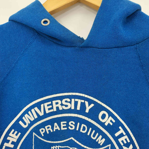 80S~90S ラグラン カレッジロゴプリント L/S パーカー メンズ