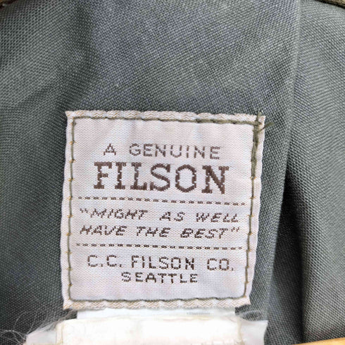 フィルソン FILSON USA製 リアルツリー オイルドジャケット メンズ JPN:M