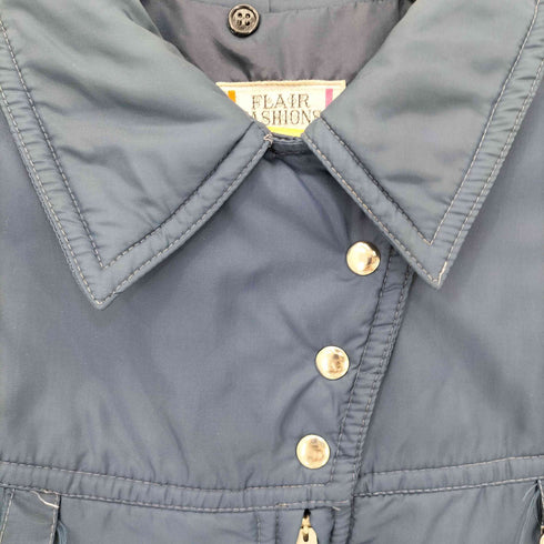 FLAIR FASHIONS ナイロン中綿 デザインスナップ ジップアップジャケット メンズ JPN:L