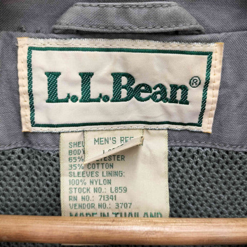 エルエルビーン L.L.Bean タイ製 70s~80s サファリジャケット メンズ L