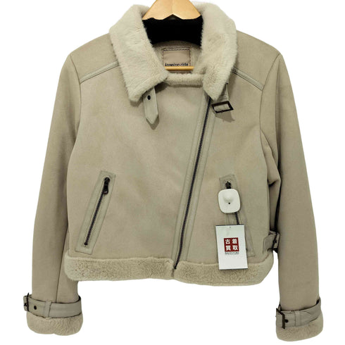 アプワイザーリッシェ Apuweiser riche 2019AW エコファームートンライダースジャケット レディース