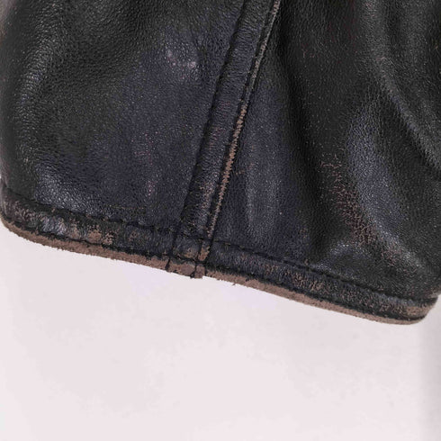 strath conor レザーハーフコート メンズ m