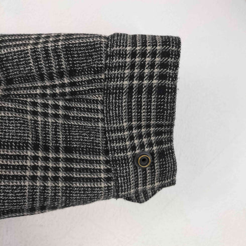 ギャップ Gap チェック柄エポレット付スタンドカラージャケット メンズ JPN:M