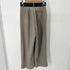 ステュディオス STUDIOUS 24AW Leather Belted Trousers(1 TAUPE) レディース JPN:2