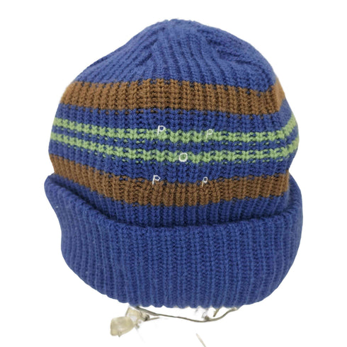 ポップトレーディングカンパニー POP TRADING COMPANY striped bea メンズ