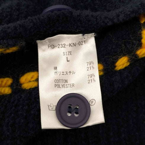フィンガリン PHINGERIN 23AW PG1 KNIT ニットカーディガン メンズ JPN:L
