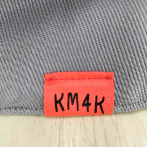 km4k ワンポイント刺繍6パネルキャップ メンズ