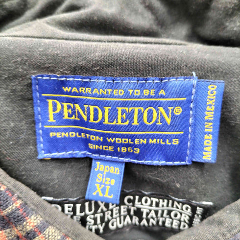 ペンドルトン PENDLETON L/S ウール チェックシャツ フラップポケット メンズ JPN:XL