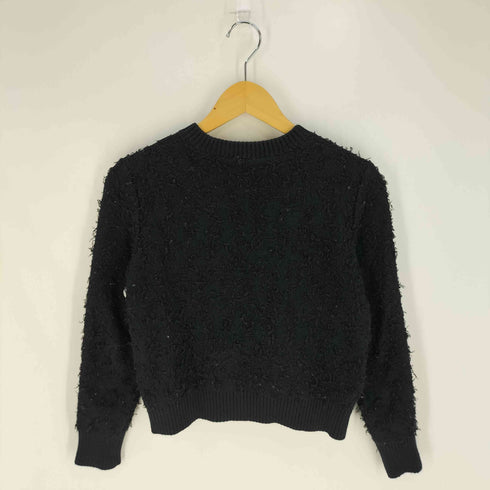 ジョンローレンスサリバン JOHN LAWRENCE SULLIVAN コットン フリンジ クルーネックニット レディース ONE SIZE