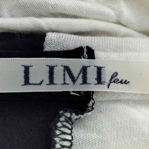 リミフゥ LIMI feu 2トーン レーヨンシルク 変形 ロングカットソー ワンピース レディース JPN:S