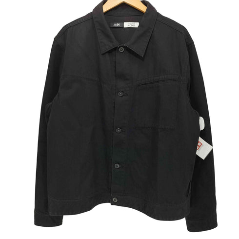 UNITED ARROWS & SONS ブラックデニム トラッカージャケット メンズ XXL