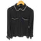 ザラ ZARA KNIT CARDIGAN WITH JEWEL BUTTONS レディース import:M