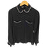 ザラ ZARA KNIT CARDIGAN WITH JEWEL BUTTONS レディース import:M