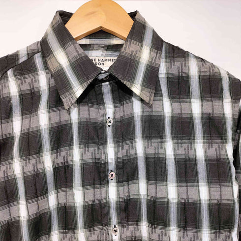 キャサリンハムネットロンドン KATHARINE HAMNETT LONDON L/S チェックシャツ メンズ JPN:M