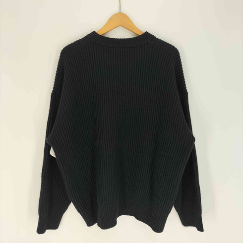 メゾンスペシャル MAISON SPECIAL Prime-Over Rib Crew Neck Knit Pullover リブ クルーネック ニット プルオーバー メンズ JPN:1