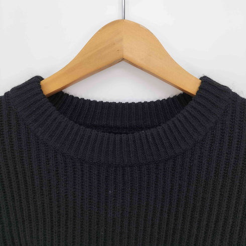 メゾンスペシャル MAISON SPECIAL Prime-Over Rib Crew Neck Knit Pullover リブ クルーネック ニット プルオーバー メンズ JPN:1