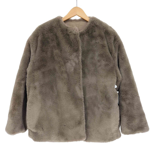 ミラオーウェン Mila Owen 21AW リバーシブル エコファー ジャケット レディース ONE SIZE