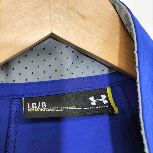 アンダーアーマー UNDER ARMOUR ボーディングスクールロゴ刺繍 ジップアップ ジャケット ジャージ メンズ