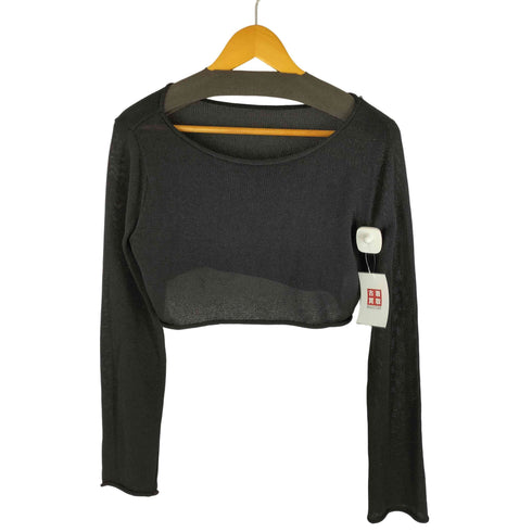 スライ SLY SPRING CROPPED KNIT クロップド ニット レディース FREE