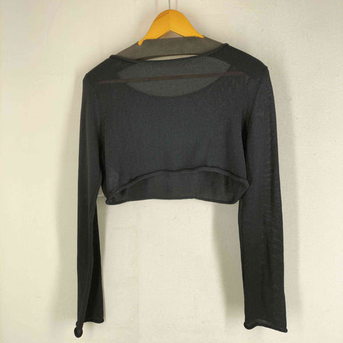 スライ SLY SPRING CROPPED KNIT クロップド ニット レディース FREE
