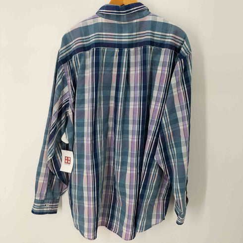 ブルックスブラザーズ BROOKS BROTHERS Est.1818 MADISON FIT L/S コットンチェックシャツ メンズ import:XXL