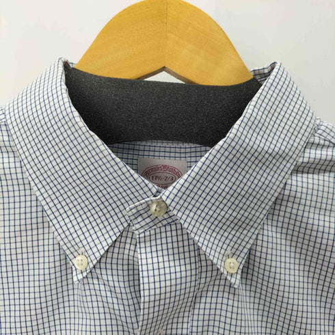 ブルックスブラザーズ BROOKS BROTHERS 346 REGULAR FIT L/S コットンチェックシャツ メンズ 17-34
