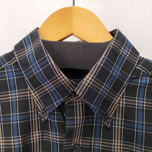 ノーティカ NAUTICA CLASSIC FIT BD L/S チェックシャツ メンズ import:M