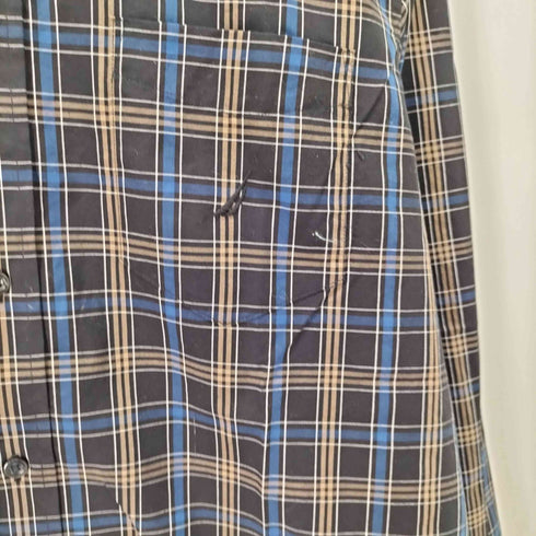 ノーティカ NAUTICA CLASSIC FIT BD L/S チェックシャツ メンズ import:M