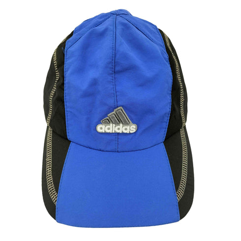 アディダス adidas タイ製 ナイロン切替 6パネル ベースボールキャップ メンズ