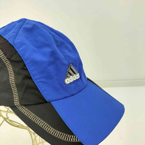アディダス adidas タイ製 ナイロン切替 6パネル ベースボールキャップ メンズ