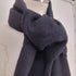 CASHMERE カシミヤ ウール フリンジ マフラー メンズ