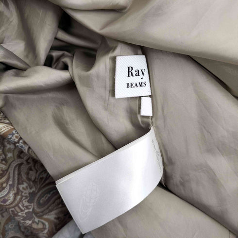 レイビームス Ray BEAMS ペイズリー プリント ロング ワンピース レディース 0