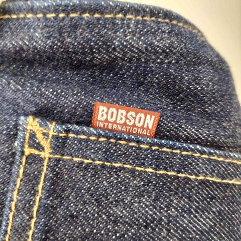 ボブソン BOBSON ボタンフライベルボトムデニムパンツ レディース JPN:L