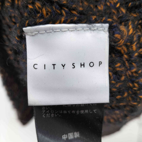 シティショップ CITY SHOP MIX BIG CARDIGAN レディース FREE