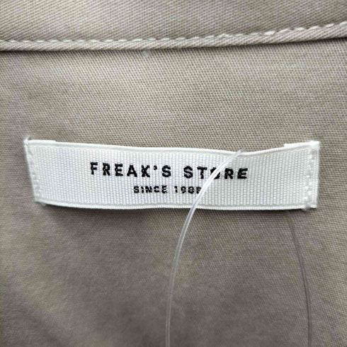 フリークスストア FREAKS STORE ショート丈ボリュームシャツ レディース FREE
