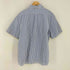 ポロラルフローレン POLO RALPH LAUREN RL UNTUCKED FIT スモールポニー刺繍 シアサッカーBD半袖ストライプシャツ メンズ import:XXL