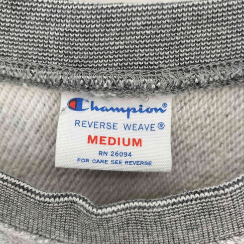 チャンピオン Champion トリコタグ 復刻 REVERSE WEAVE リバースウィーブ 裾目あり 刺繍 クルーネック スウェット 霜降り ロングリブ メンズ import:M